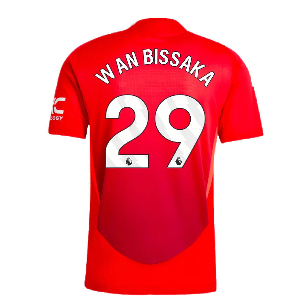 2024-2025 Man Utd Authentic Home Shirt (Wan Bissaka 29)_2