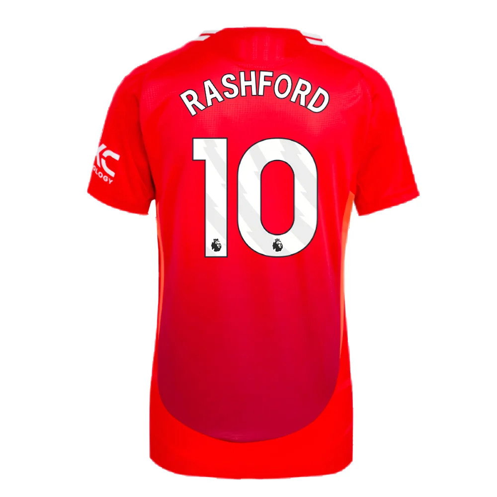 2024-2025 Man Utd Authentic Home Shirt (Womens) (Rashford 10)_2