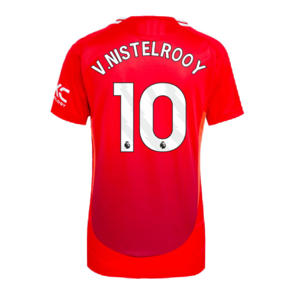 2024-2025 Man Utd Authentic Home Shirt (Womens) (V.Nistelrooy 10)_2