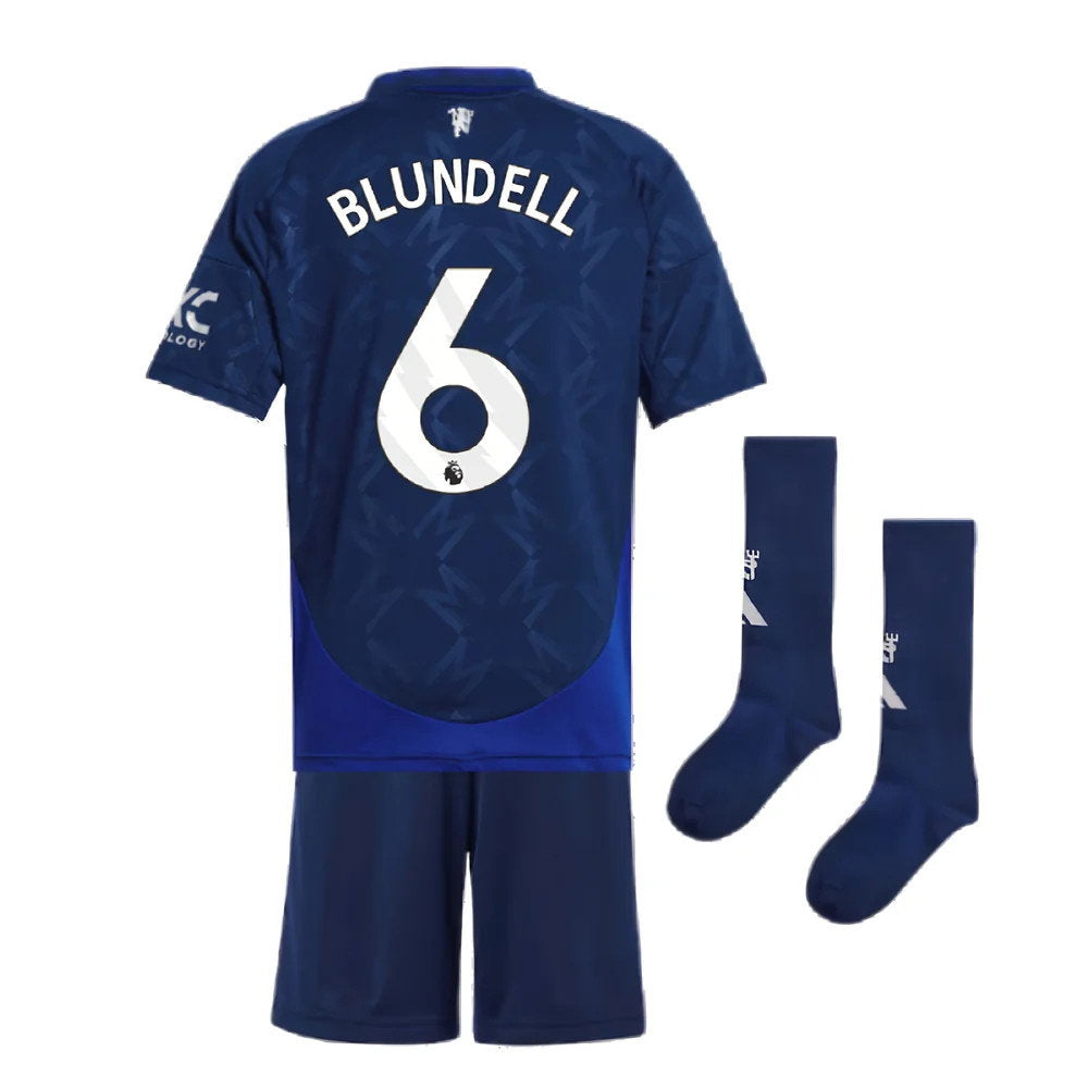 2024-2025 Man Utd Away Mini Kit (Blundell 6)_2
