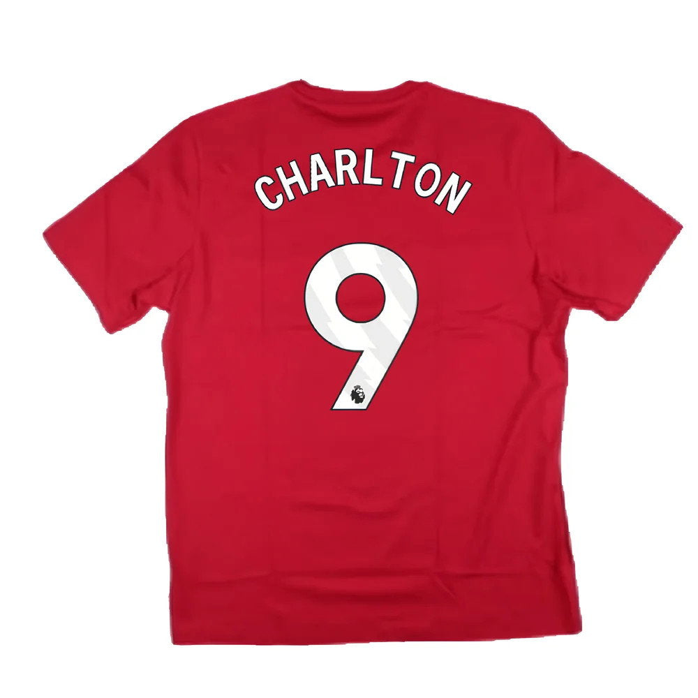 2024-2025 Man Utd DNA Graphic Tee (Red) (Charlton 9)_2