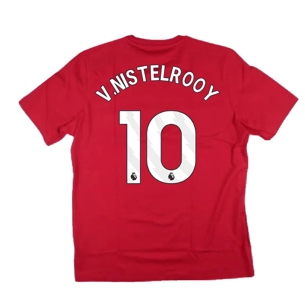 2024-2025 Man Utd DNA Graphic Tee (Red) (V.Nistelrooy 10)_2