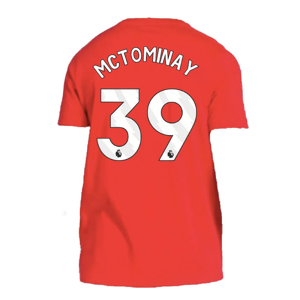 2024-2025 Man Utd DNA Tee (Red) (McTominay 39)_2