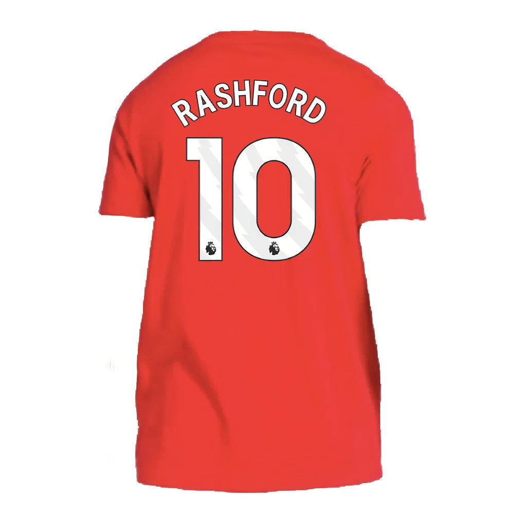 2024-2025 Man Utd DNA Tee (Red) (Rashford 10)_2