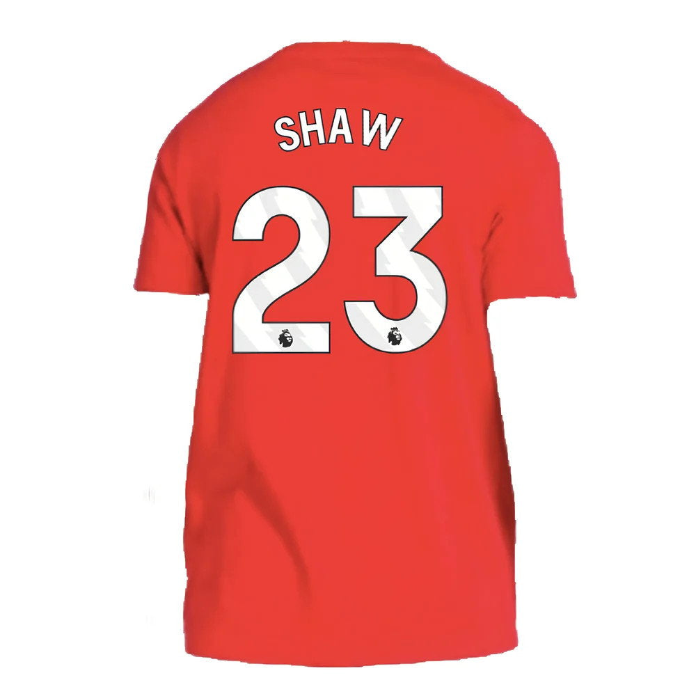 2024-2025 Man Utd DNA Tee (Red) (Shaw 23)_2