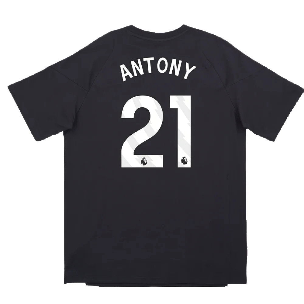2024-2025 Man Utd EU Training Tee (Carbon) (Antony 21)_2