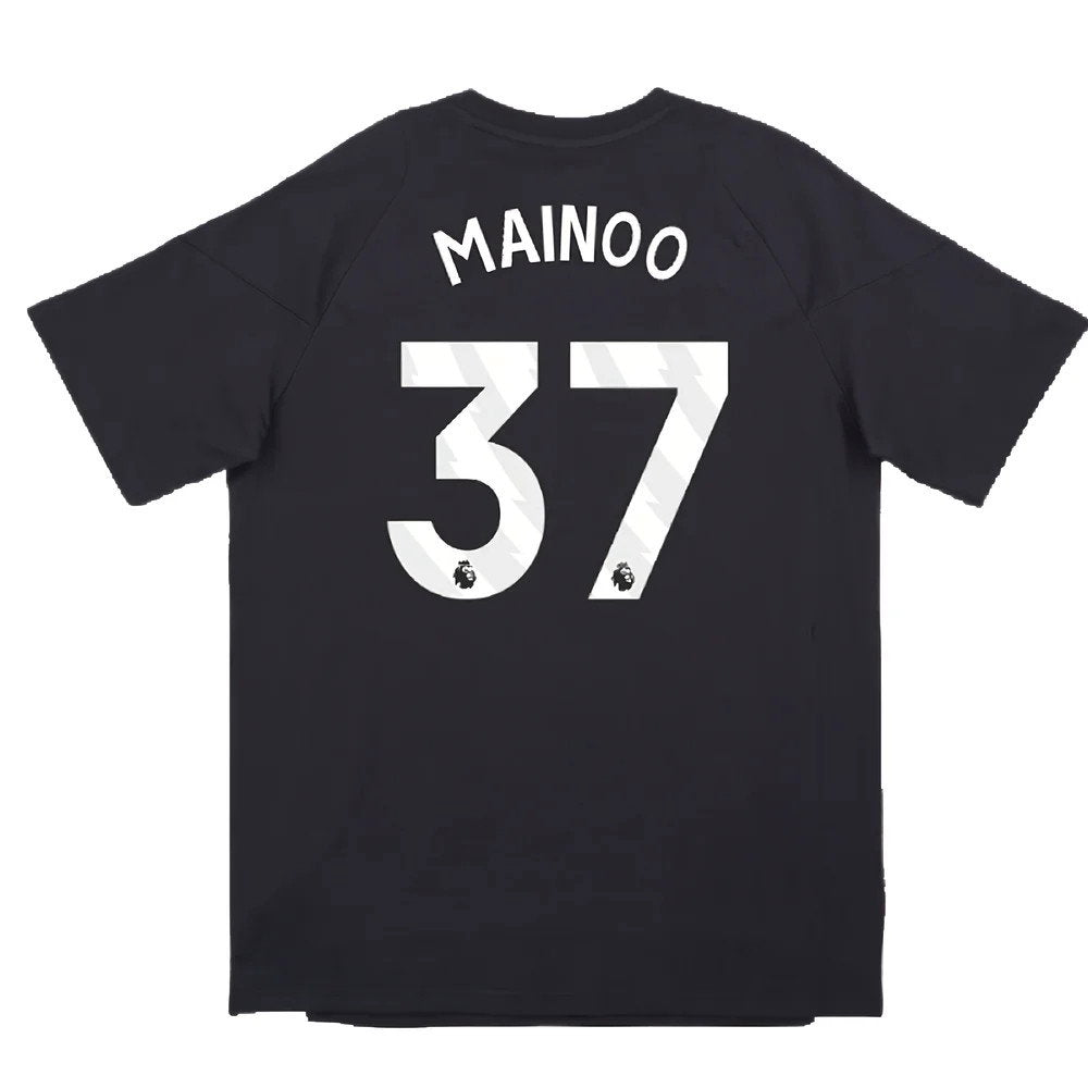 2024-2025 Man Utd EU Training Tee (Carbon) (Mainoo 37)_2