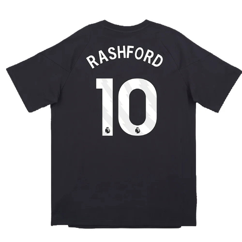 2024-2025 Man Utd EU Training Tee (Carbon) (Rashford 10)_2