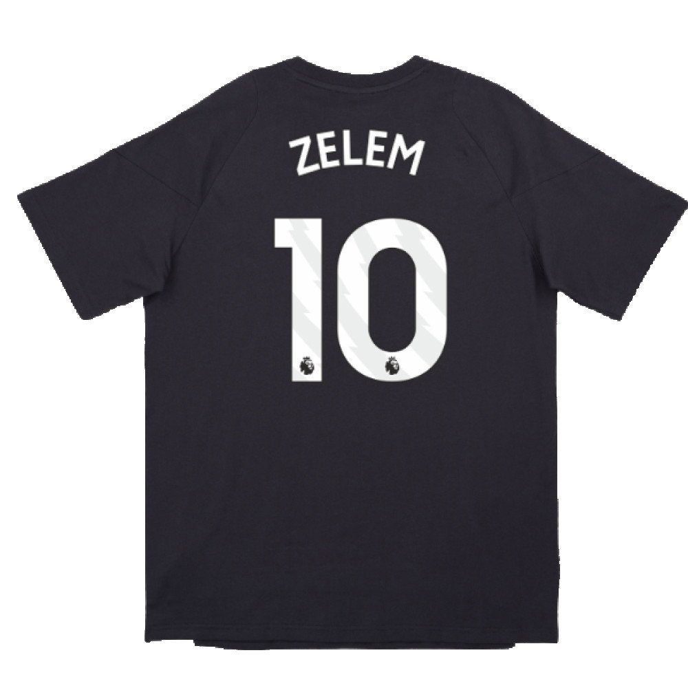 2024-2025 Man Utd EU Training Tee (Carbon) (Zelem 10)_2