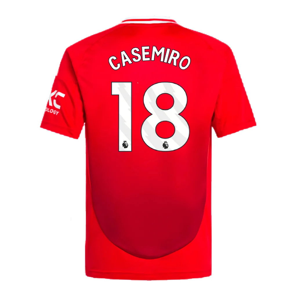2024-2025 Man Utd Home Mini Kit (Casemiro 18)_2