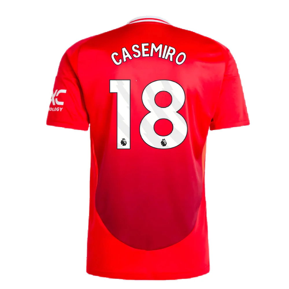 2024-2025 Man Utd Home Shirt (Casemiro 18)_2