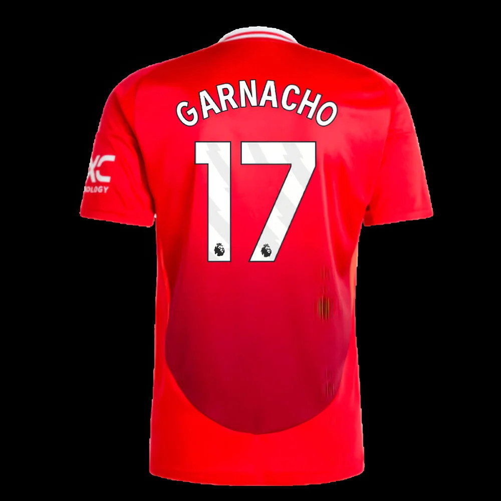2024-2025 Man Utd Home Shirt (Garnacho 17)_0