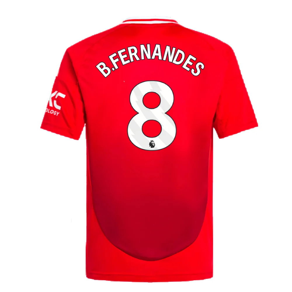 2024-2025 Man Utd Home Shirt (Kids) (B.Fernandes 8)_2