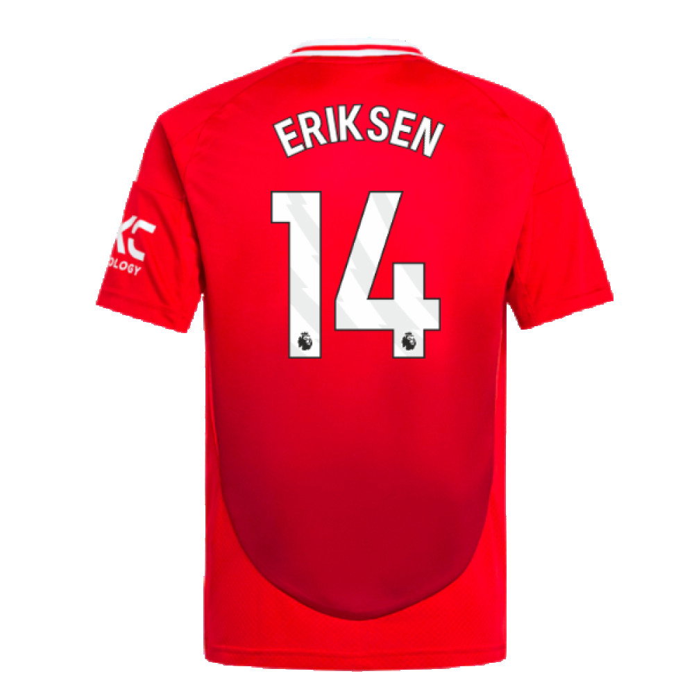 2024-2025 Man Utd Home Shirt (Kids) (Eriksen 14)_2