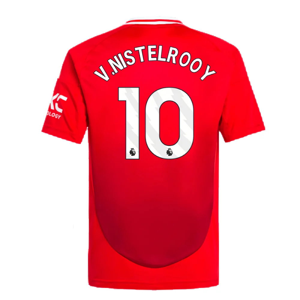 2024-2025 Man Utd Home Shirt (Kids) (V.Nistelrooy 10)_2