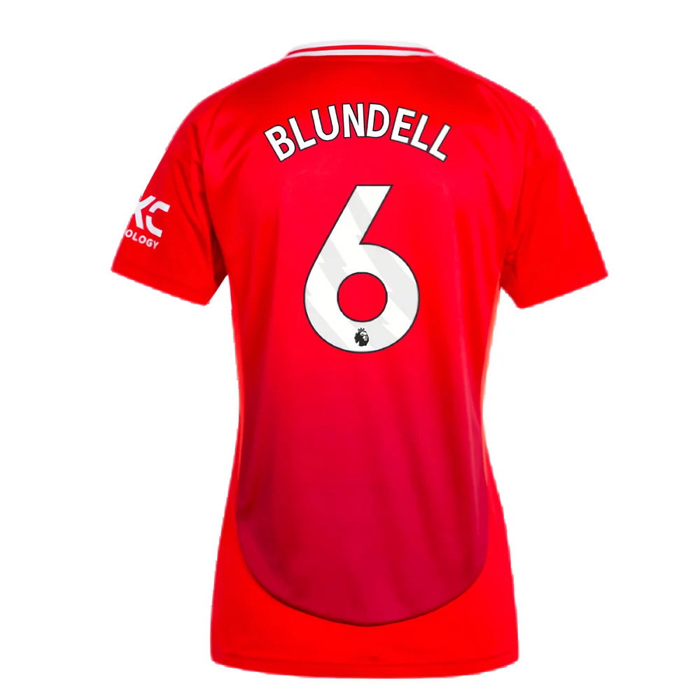 2024-2025 Man Utd Home Shirt (Womens) (Blundell 6)_2