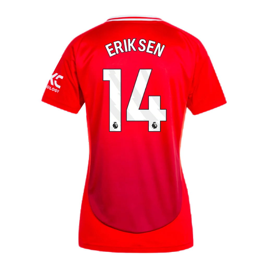 2024-2025 Man Utd Home Shirt (Womens) (Eriksen 14)_2