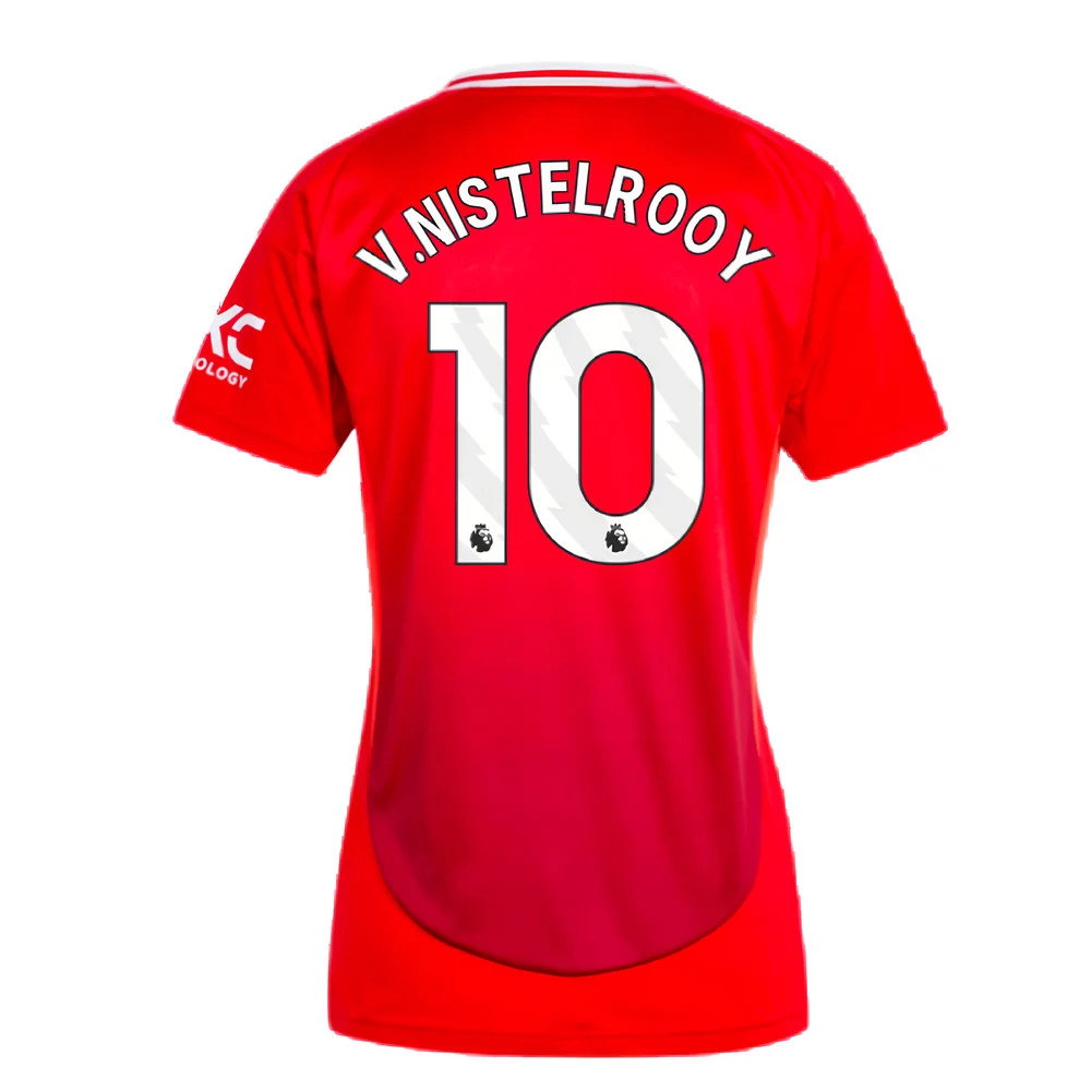 2024-2025 Man Utd Home Shirt (Womens) (V.Nistelrooy 10)_2