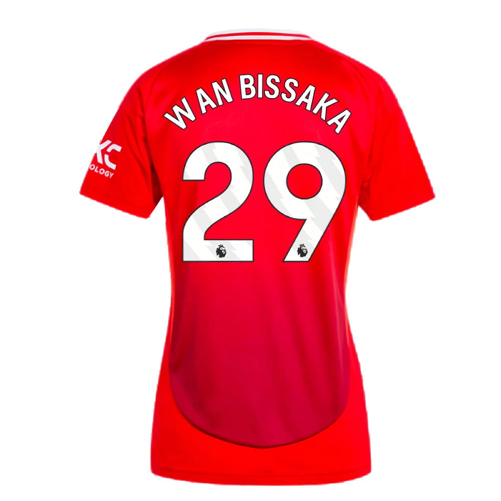 2024-2025 Man Utd Home Shirt (Womens) (Wan Bissaka 29)_2