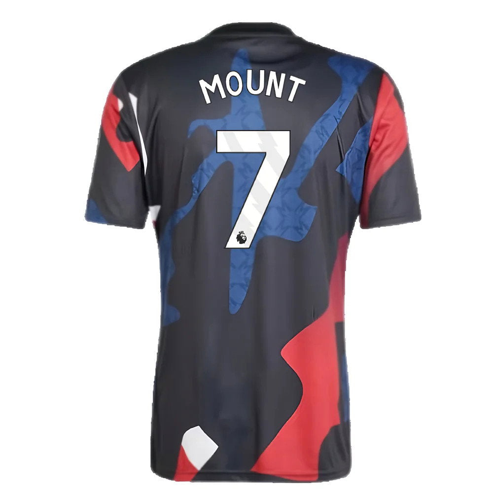 2024-2025 Man Utd Pre-Match Jersey (Black) (Mount 7)_2