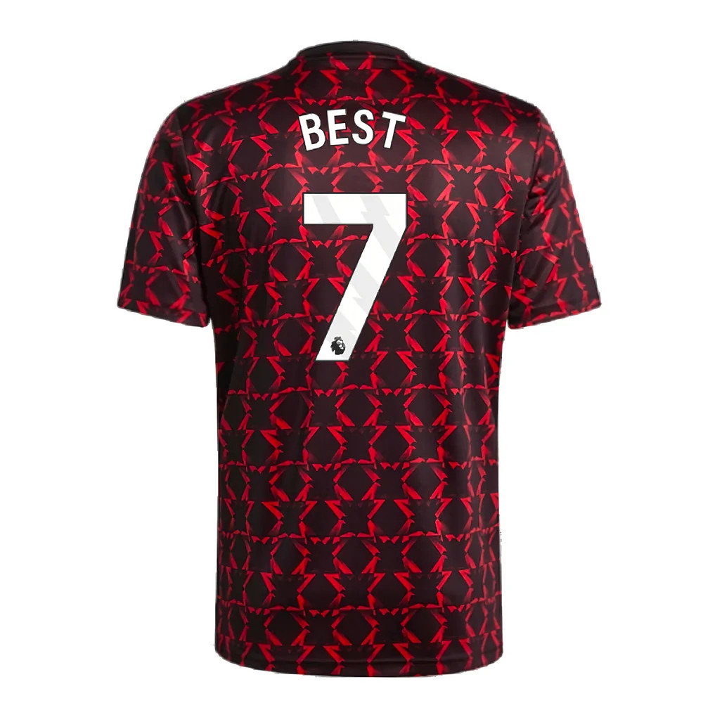 2024-2025 Man Utd Pre-Match Shirt (Black) (Best 7)_2