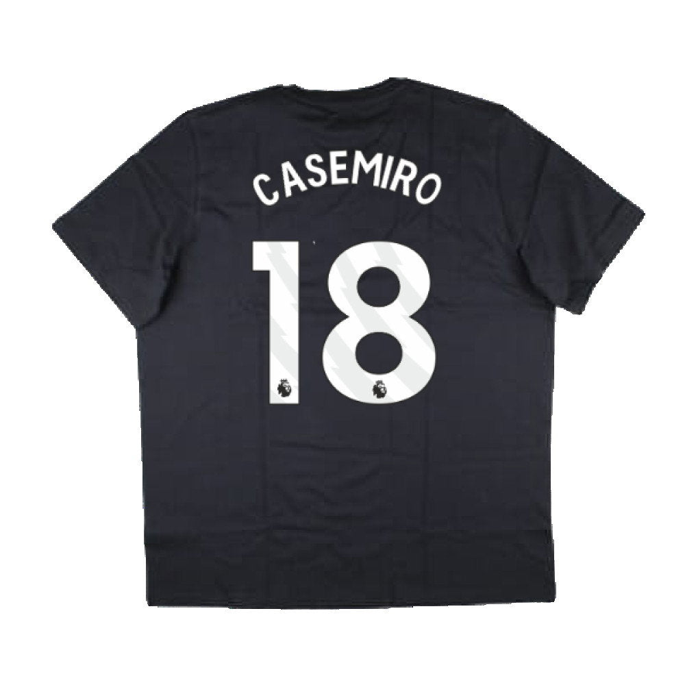2024-2025 Man Utd Seasonal Graphic Tee (Night Grey) (Casemiro 18)_2