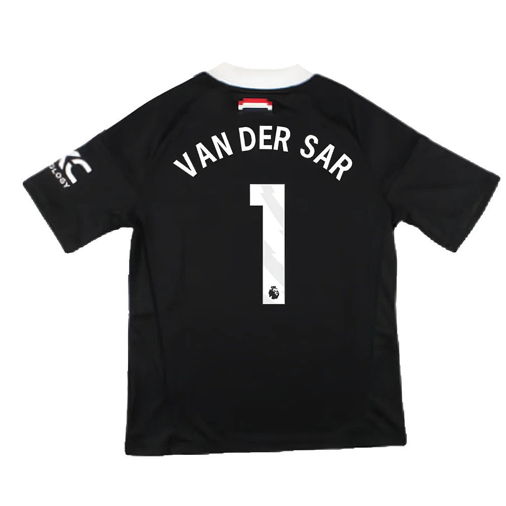 2024-2025 Man Utd Third Goalkeeper Shirt (Black) - Kids (Van Der Sar 1)_2