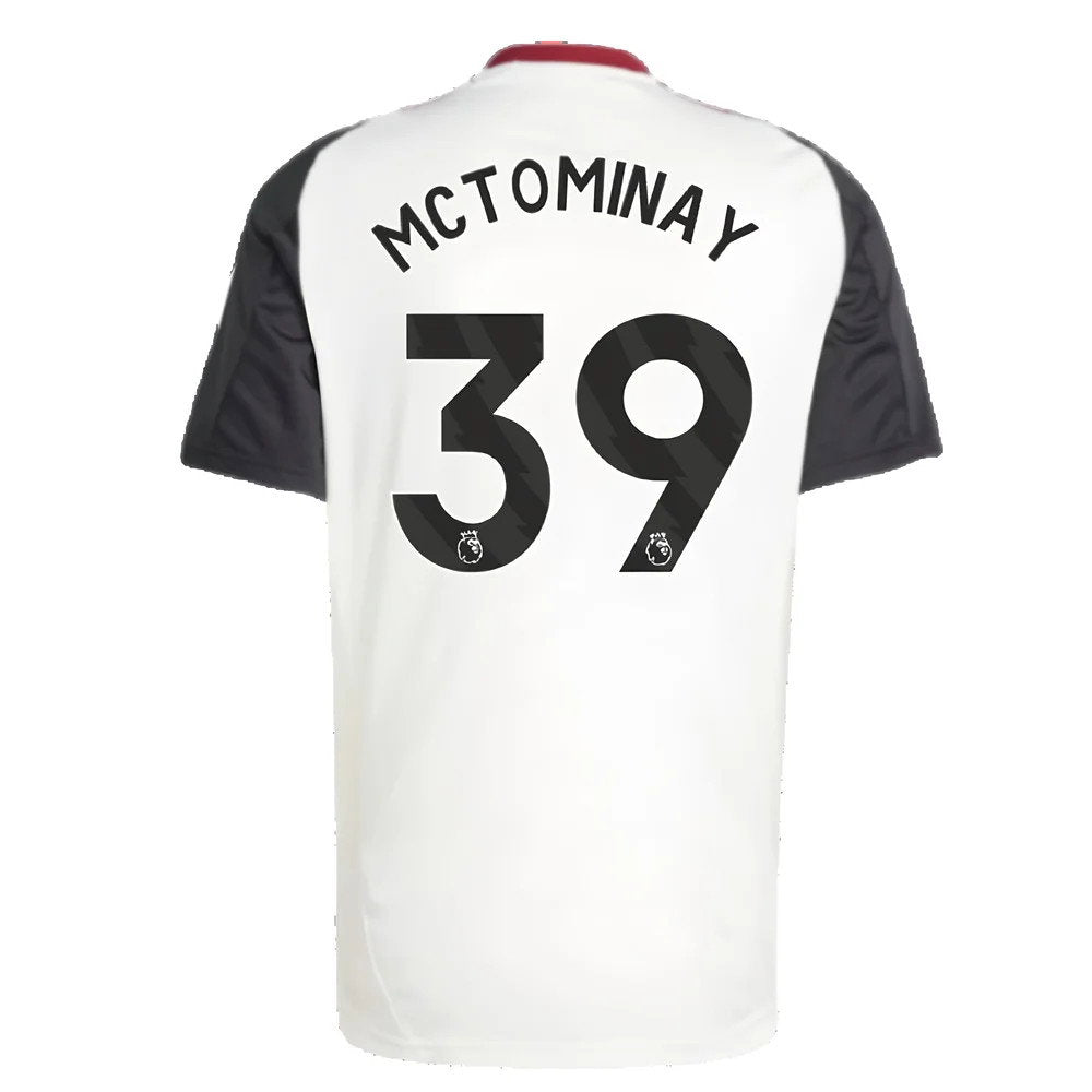 2024-2025 Man Utd Training Jersey (Off White) (McTominay 39)_2