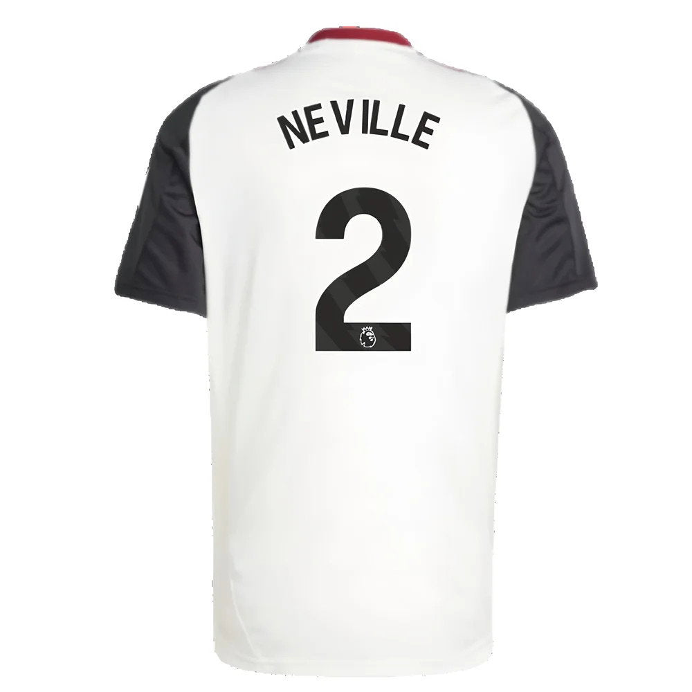 2024-2025 Man Utd Training Jersey (Off White) (Neville 2)_2