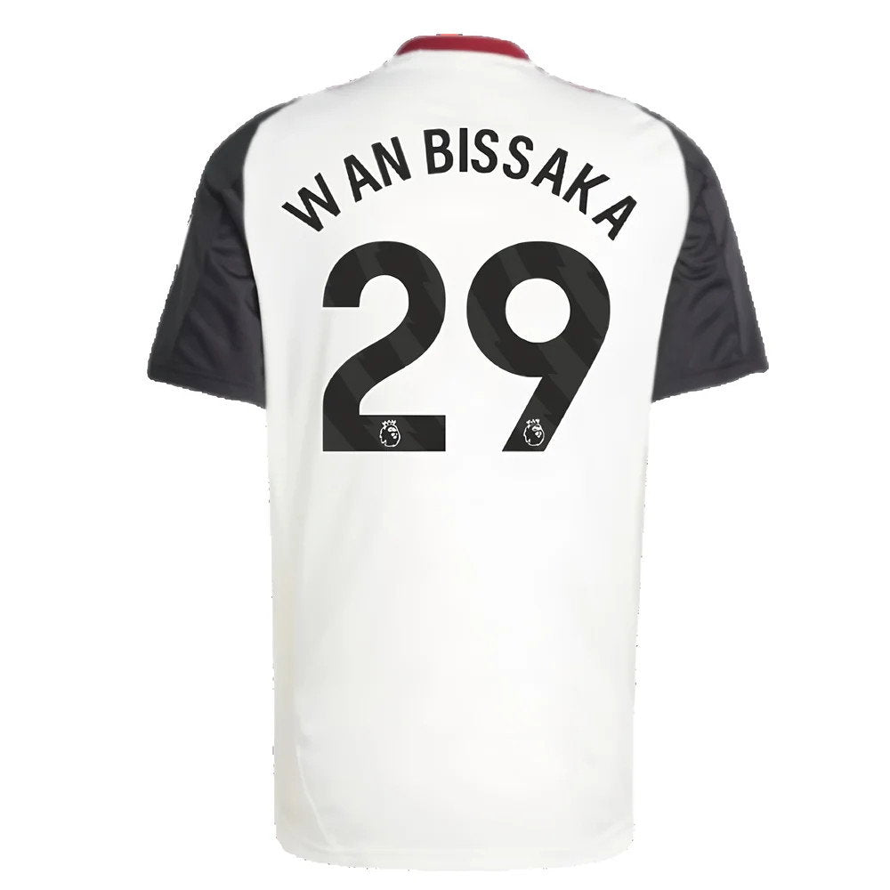 2024-2025 Man Utd Training Jersey (Off White) (Wan Bissaka 29)_2