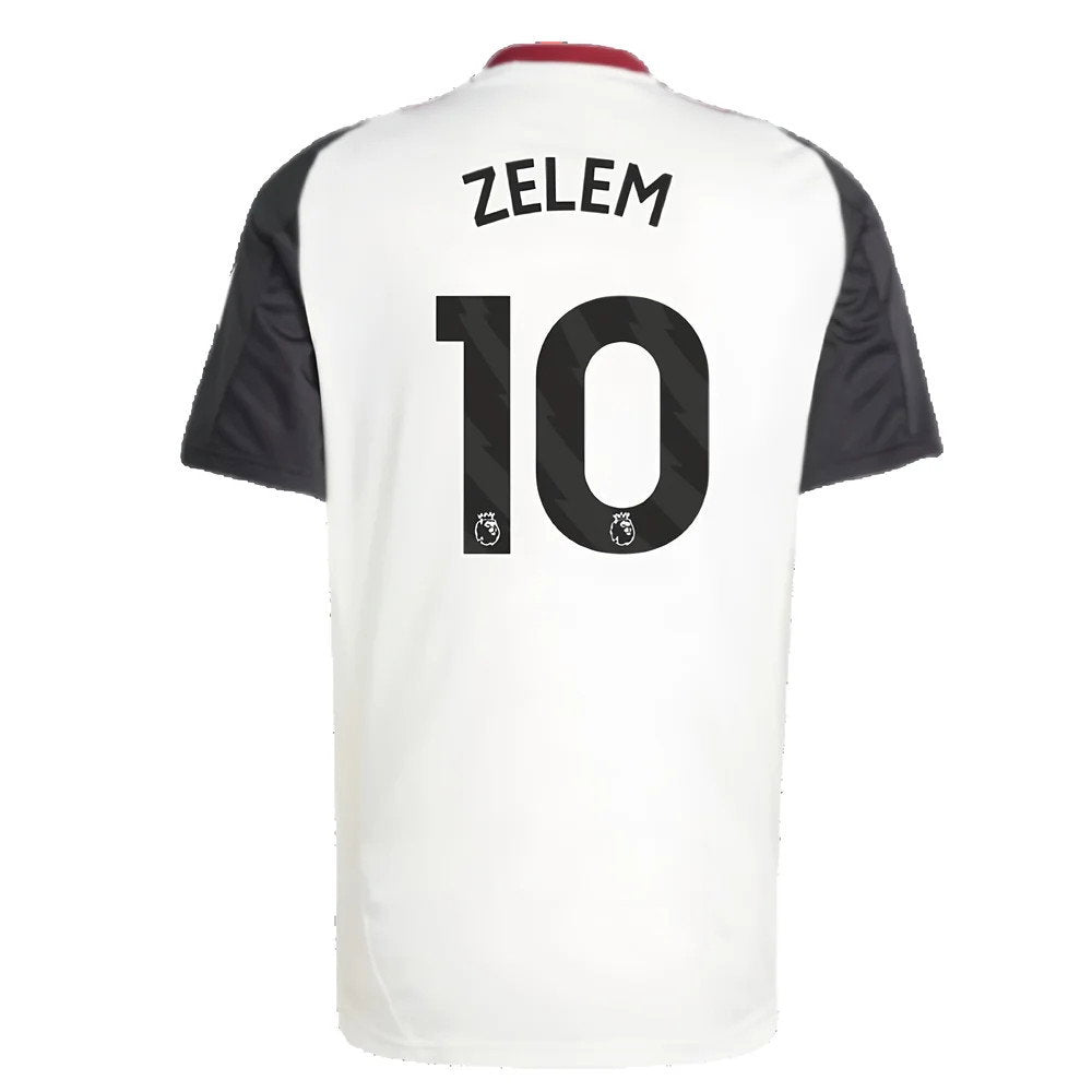 2024-2025 Man Utd Training Jersey (Off White) (Zelem 10)_2