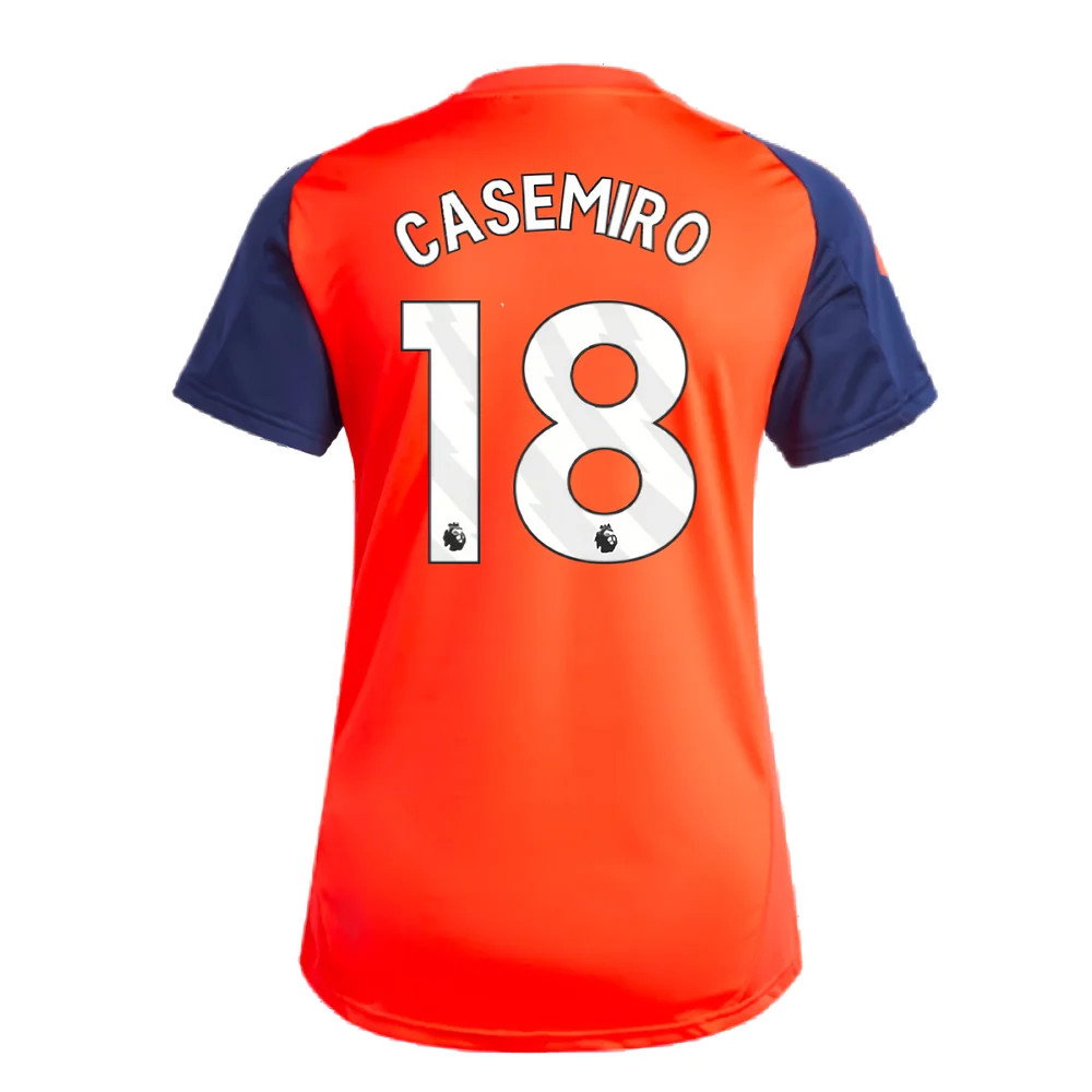 2024-2025 Man Utd Training Jersey (Red) - Womens (Casemiro 18)_2