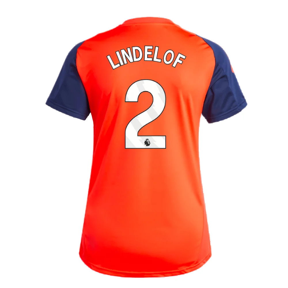 2024-2025 Man Utd Training Jersey (Red) - Womens (Lindelof 2)_2