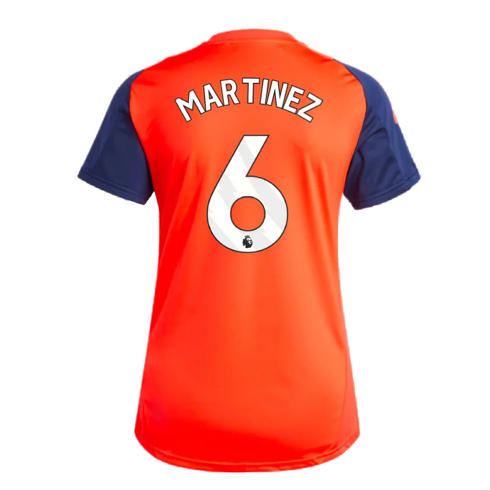 2024-2025 Man Utd Training Jersey (Red) - Womens (Martinez 6)_2