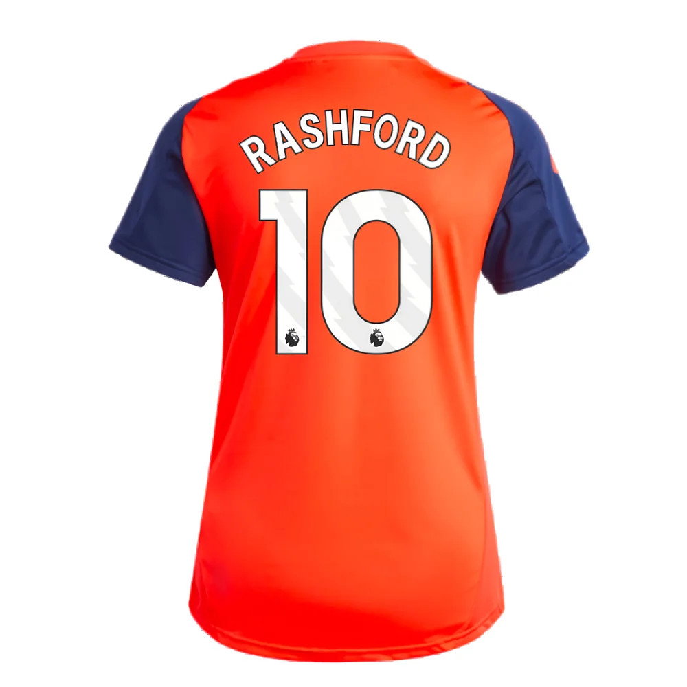 2024-2025 Man Utd Training Jersey (Red) - Womens (Rashford 10)_2