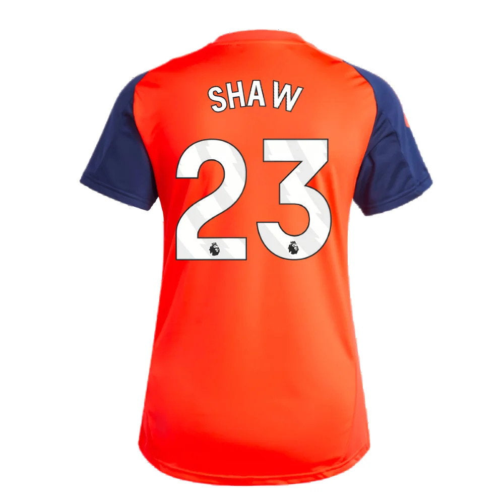 2024-2025 Man Utd Training Jersey (Red) - Womens (Shaw 23)_2