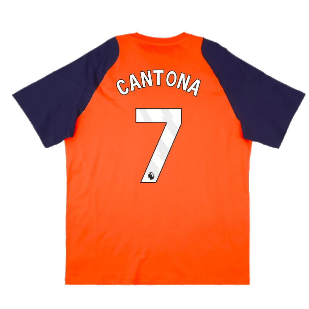 2024-2025 Man Utd Training Tee (Red) (Cantona 7)_2