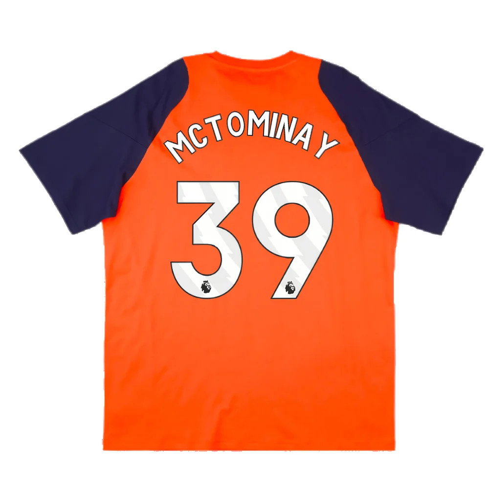 2024-2025 Man Utd Training Tee (Red) (McTominay 39)_2