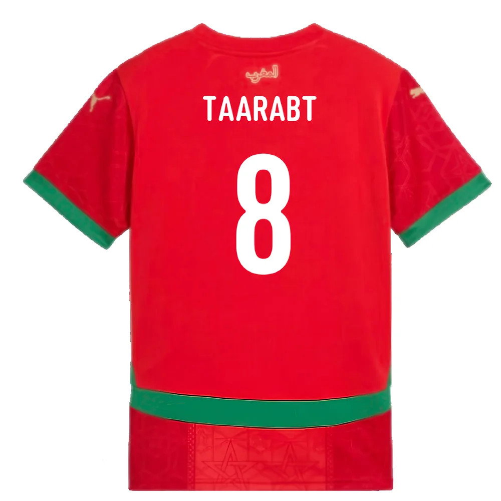 2024-2025 Morocco Home Shirt (Kids) (Taarabt 8)_2