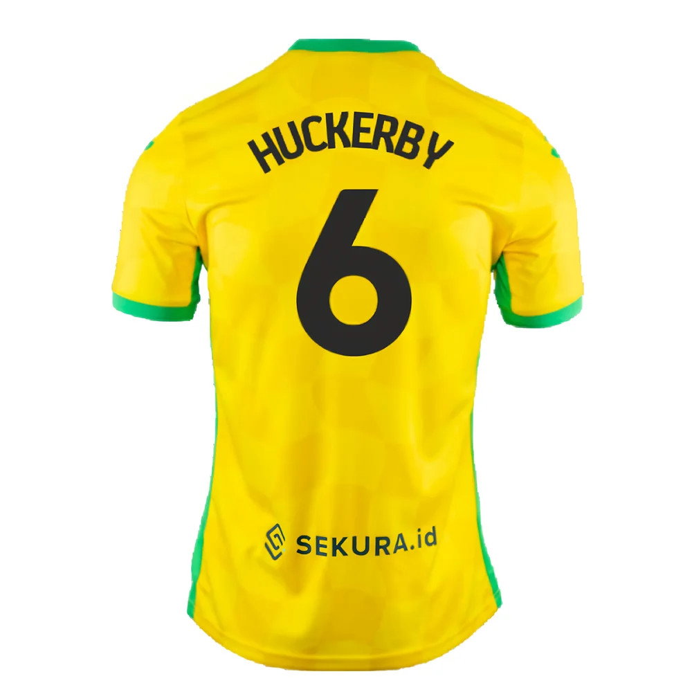 2024-2025 Norwich Home Shirt (Huckerby 6)_2