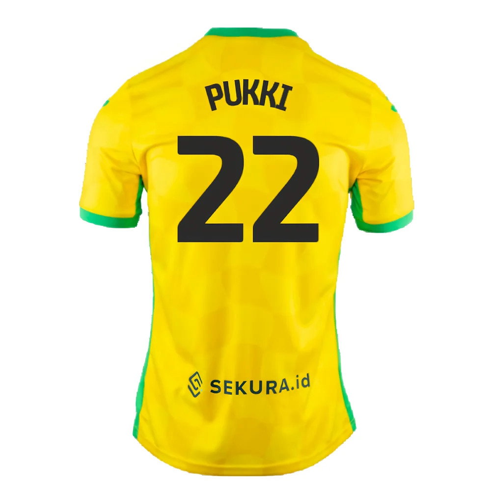 2024-2025 Norwich Home Shirt (Pukki 22)_2
