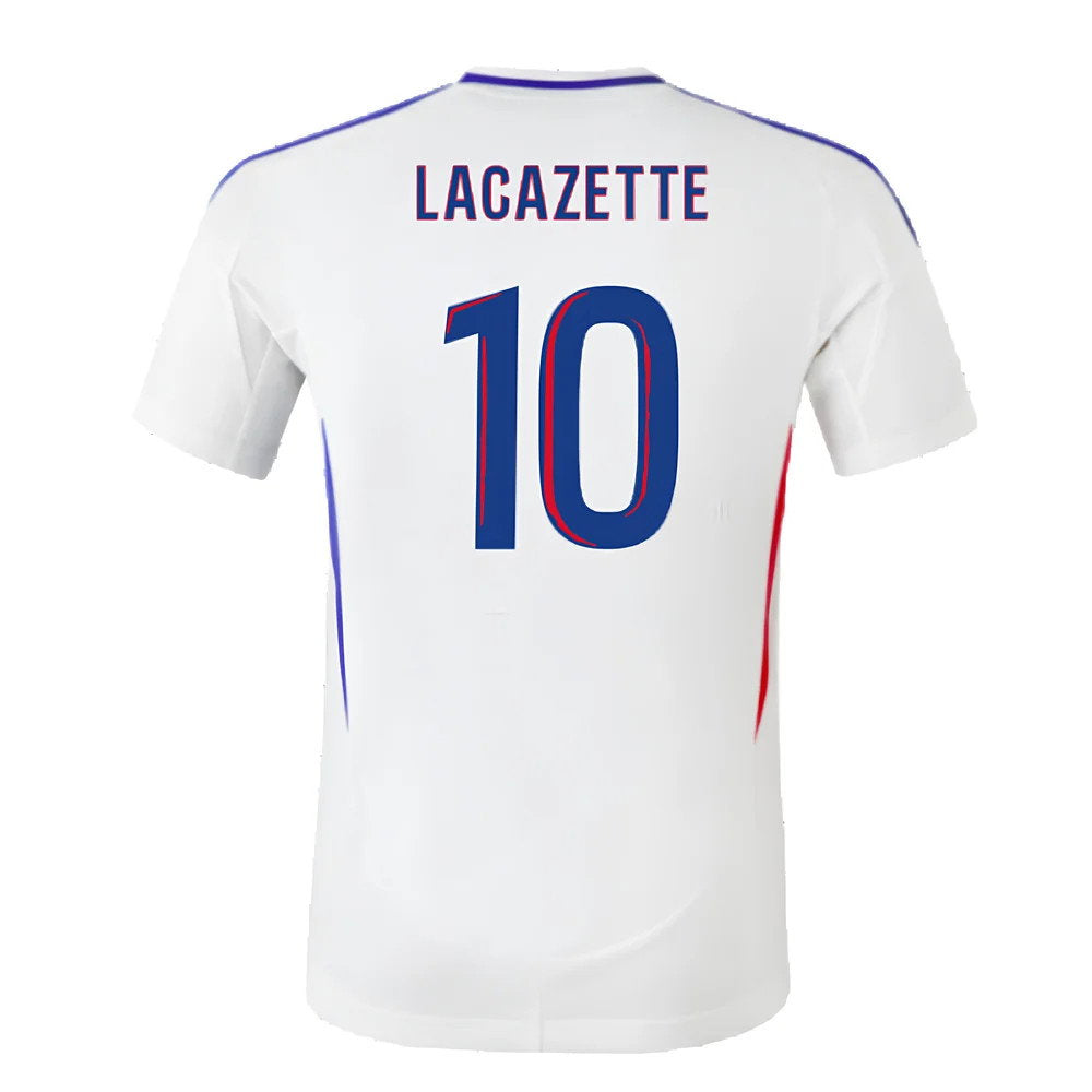 2024-2025 Olympique Lyon Home Shirt (Lacazette 10)_2