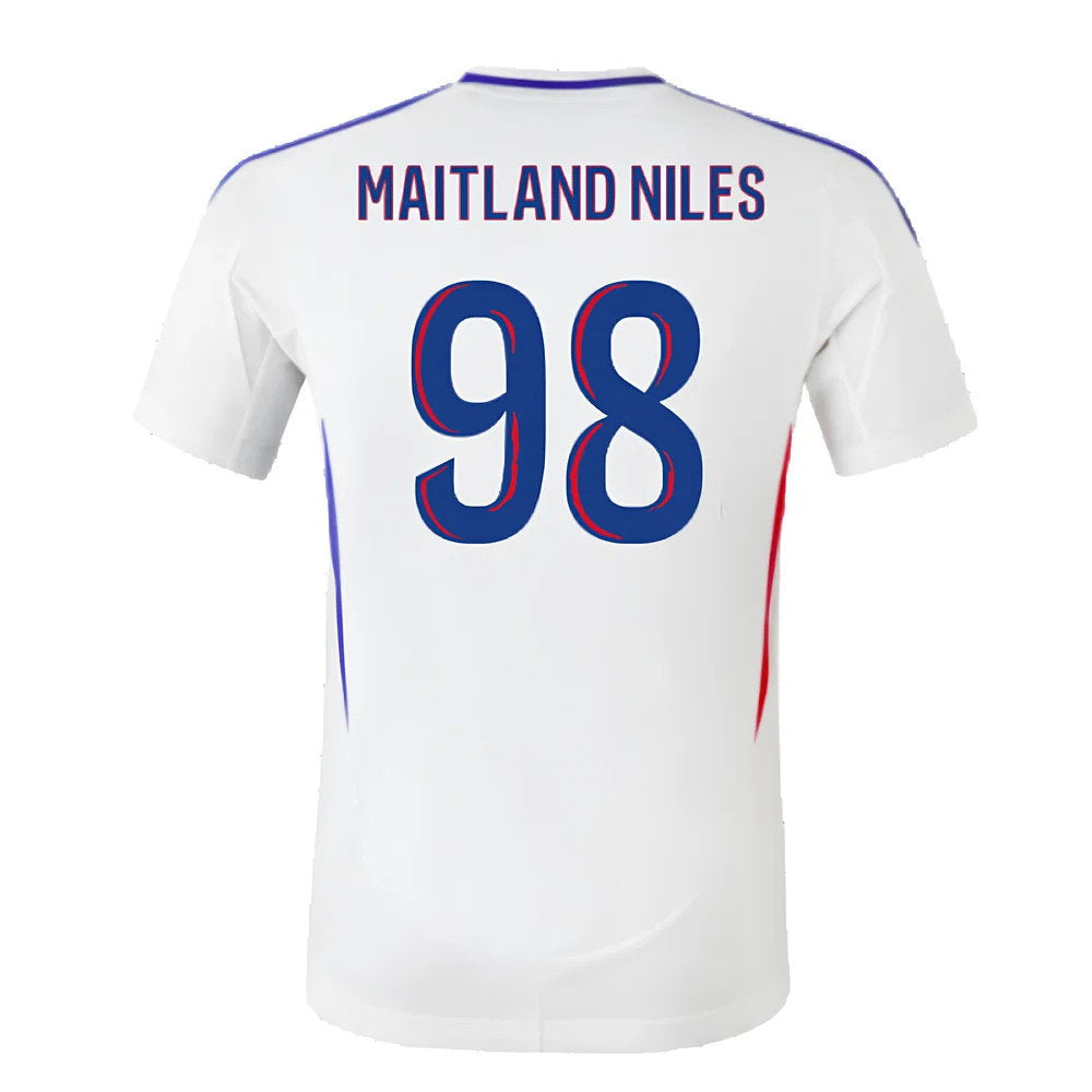 2024-2025 Olympique Lyon Home Shirt (Maitland Niles 98)_2