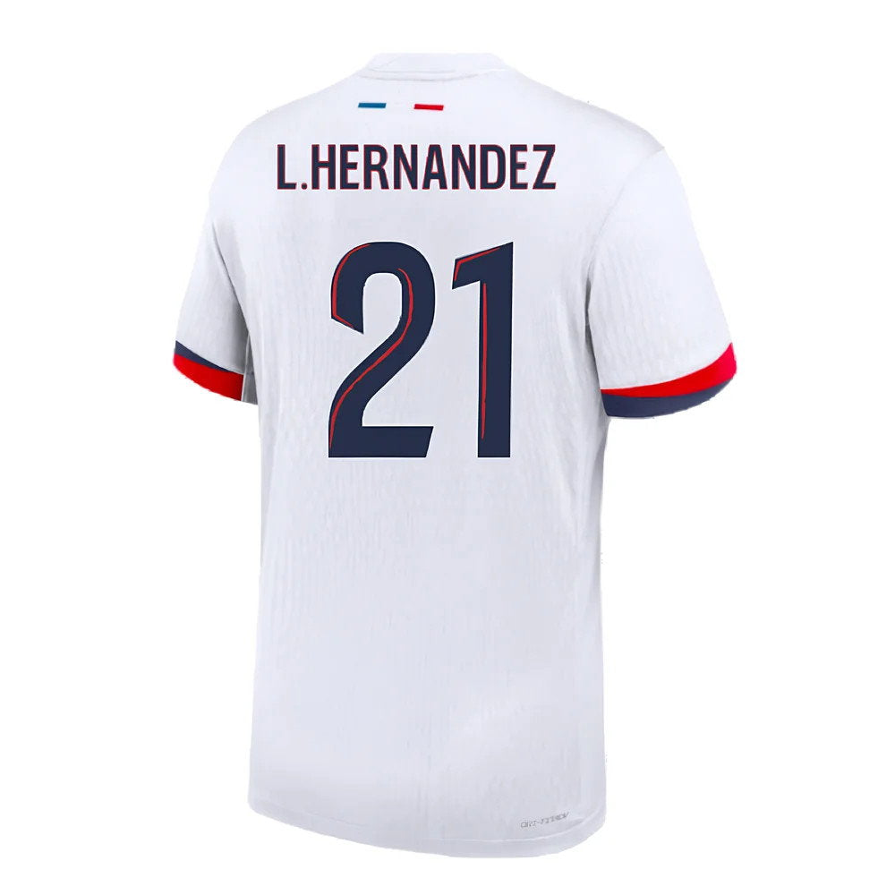 2024-2025 PSG Away Authentic Dri-ADV Shirt (L.Hernandez 21)_2