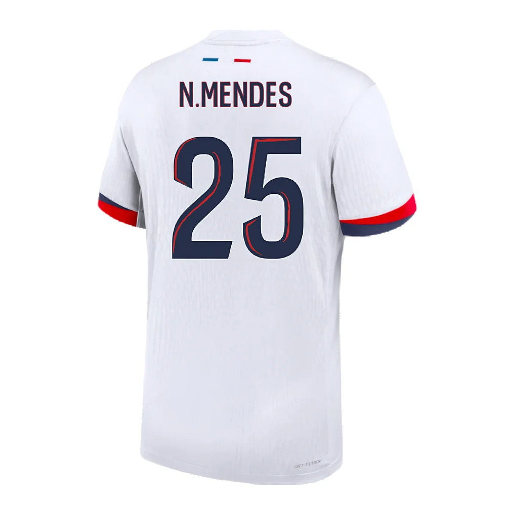 2024-2025 PSG Away Authentic Dri-ADV Shirt (N.Mendes 25)_2
