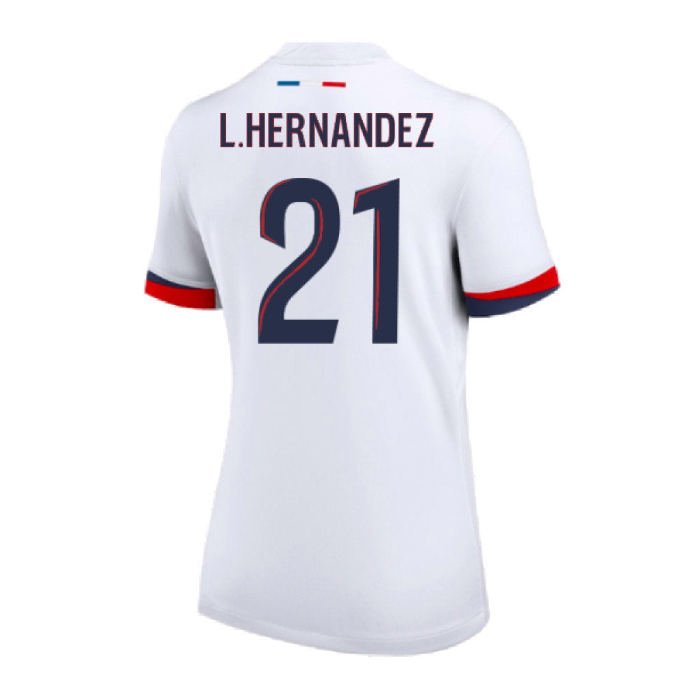 2024-2025 PSG Away Shirt (Womens) (L.Hernandez 21)_2