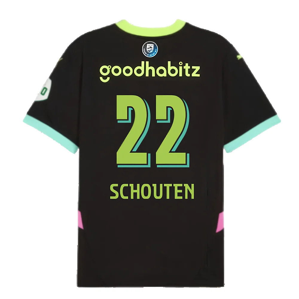 2024-2025 PSV Eindhoven Away Shirt (Schouten 22)_2
