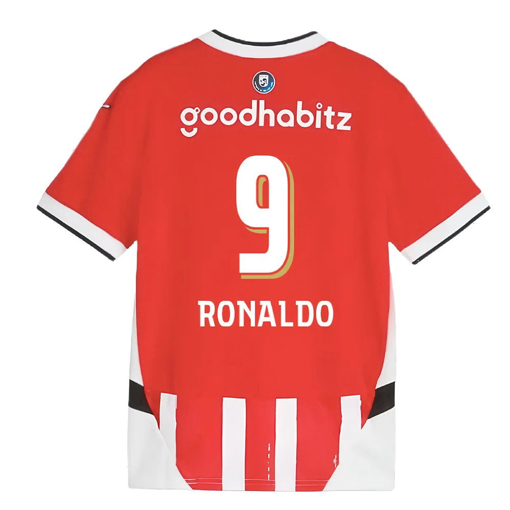 2024-2025 PSV Eindhoven Home Shirt (Kids) (Ronaldo 9)_2