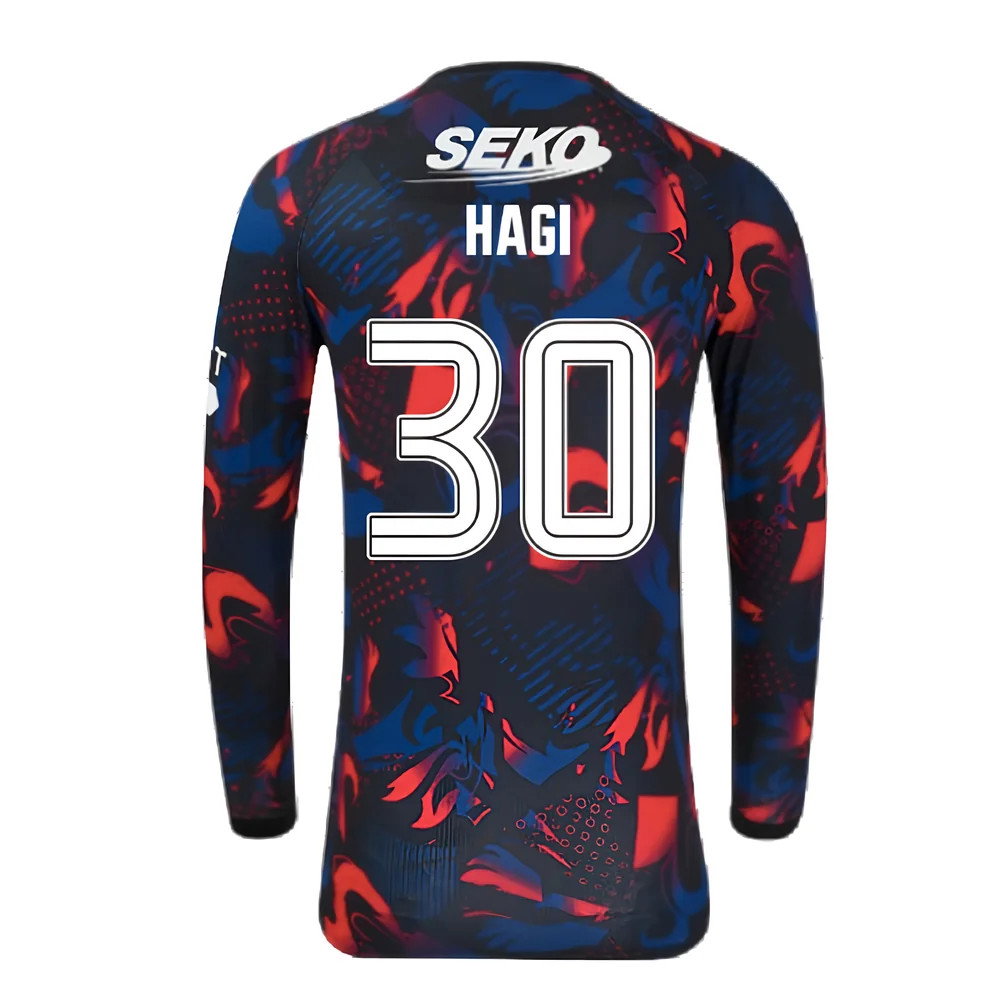 2024-2025 Rangers Long Sleeve Third Shirt (Hagi 30)_2