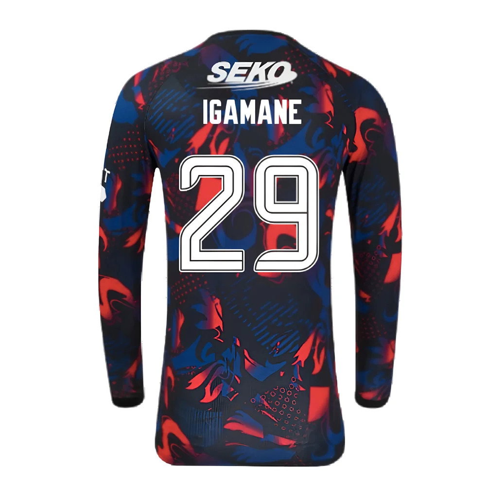 2024-2025 Rangers Long Sleeve Third Shirt (Igamane 29)_2